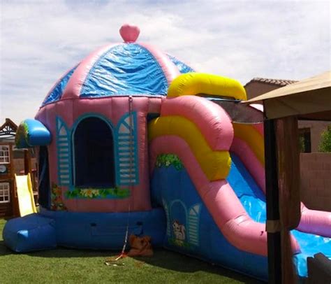 jumping castles tucson|inflatable water slide rental tucson.